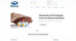 Desktop Screenshot of bonus-seguros.pt